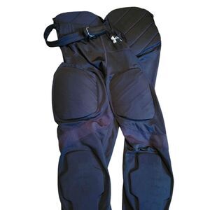 Men's Size Small Under Armour Black Football Pants Built in Pads